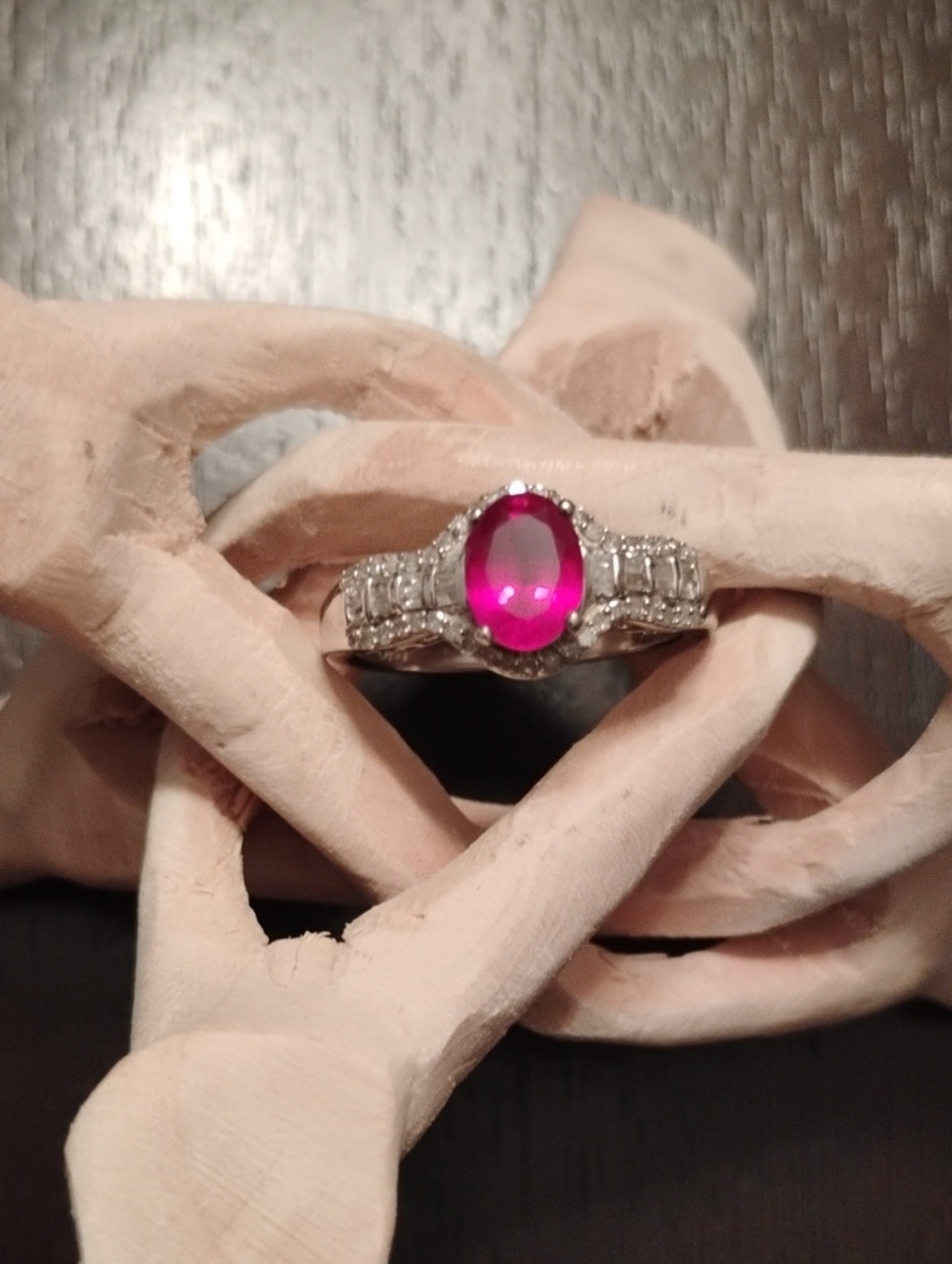 Niassa Ruby Multi Gemstone Ring In 925 Sterling Silver